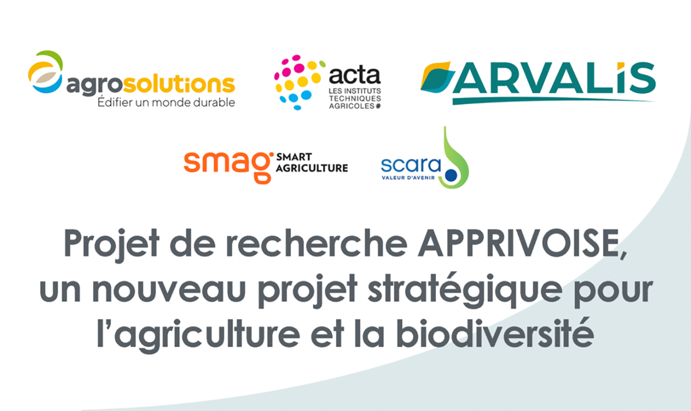 APPRIVOISE, un nouveau projet de recherche pour l’agriculture et la biodiversité